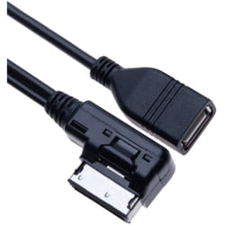 AMI MDI to USB Female Music Media Interface Cable Adapter | Compatible with Audi A6L Q5 Q7 A8 S5 A5 A4L A3 VW Volkswagen Tiguan GTI CC Magotan Skoda