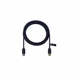 RF Coaxial Cable TV Aerial Lead 1m Coax Plug Male to Female Antenna Socket Extension for Freeview, SKY/SKY HD, Virgin, BT, DVD, VCR Connect to