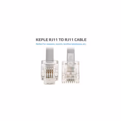 5m RJ11 Cable ADSL Extension Lead Phone Cord Telephone Plug High Speed BT Internet Broadband Male to Male Router and Modem to RJ11 Phone Socket,