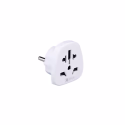 EU Europe European World Travel Adapter Type F/C Plug for Spain France Italy IT Germany Portugal Denmark Greece Poland Turkey ...