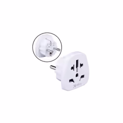 EU Europe European World Travel Adapter Type F/C Plug for Spain France Italy IT Germany Portugal Denmark Greece Poland Turkey to UK USA US AUS Adaptor
