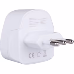 ITALY/IT Adapter Travel Type L Plug to UK English, US USA American, AUS Australia, EU Europe European, Asia, China, Thailand, Ireland Adaptor
