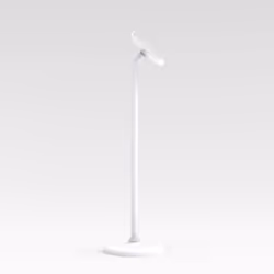Bouncepad Floorstanding | Samsung Galaxy Tab A 10.1 (2019) | White | Exposed Front Camera and Home Button |