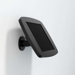 Bouncepad Wallmount | Apple iPad 7th Gen 10.2 (2019) | Black | Covered Front Camera and Home Button |