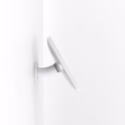 Bouncepad Wallmount | Apple iPad 7th Gen 10.2 (2019) | White | Covered Front Camera and Home Button |