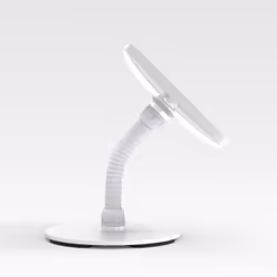 Bouncepad Counter Flex | Apple iPad 7th Gen 10.2 (2019) | White | Covered Front Camera and Home Button |