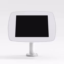 Bouncepad Swivel 60 | Apple iPad 7th Gen 10.2 (2019) | White | Covered Front Camera and Home Button |