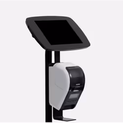 This Bouncepad Floor Stand tablet kiosk is designed to host the Brother QL-820-NWB. QL-820WNBC or QL-810W label printer (not ...