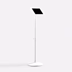 Bouncepad Original Elevate (inc USB Cable) | Apple iPad 7th Gen 10.2 (2019) | White | Covered Front Camera and Home Button, 2 ...