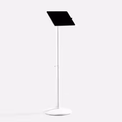 Bouncepad Core Elevate | Tablet & iPad Mount | White, Compatible with All USB-C Tablets, Aluminium, Plastic, Steel, USB-C to ...