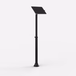 Bouncepad Core Elevate Slim | Tablet & iPad Mount | Black, Compatible with All USB-C Tablets, Aluminium, Plastic, Steel, USB- ...