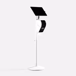 Bouncepad Core Elevate + Brother Printer Mount | Tablet & iPad Mount | White, Compatible with All USB-C Tablets, Aluminium, P ...