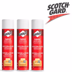3 x Scotchgard Long Lasting Waterproofs Fabrics Fabric Water Shield 400ml