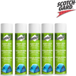5 x Scotchgard Heavy Duty Water Shield 400ml Green With Improved Formulation