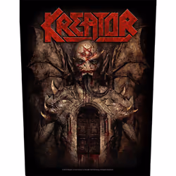 Kreator God Of Violence Band Logo Back Patch