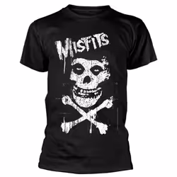 Misfits 'Bones' (Black) T-Shirt - Large