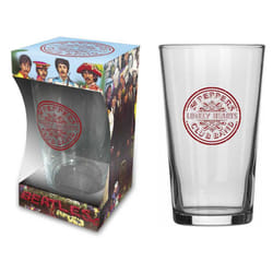 The Beatles Sgt Pepper Pint Glass