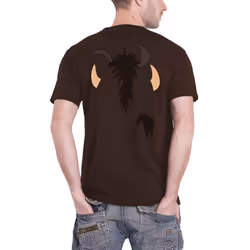 Lion King T Shirt Pumbaa Face new Official Disney Mens Brown - M, Brown