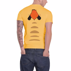 Lion King T Shirt Timon Face new Official Disney Mens Yellow - S, Yellow