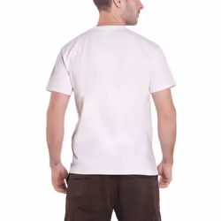 Marvel Comics T Shirt Captain America Distressed Shield new Official Mens White