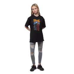 ) Ghost Kids T Shirt Advanced Pied Piper Band Logo Official Black Ages 5-14 yrs - X-Large (11/12 Yrs
