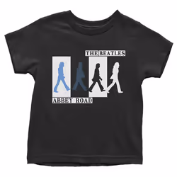 The Beatles Toddler Abbey Road Colours Tee - 12 Months, Black