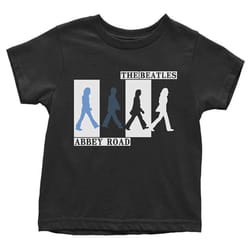 The Beatles Toddler Abbey Road Colours Tee - 12 Months, Black