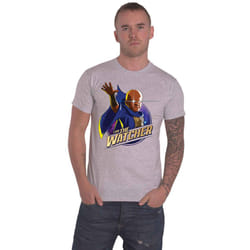 What If T Shirt I Am The Watcher new Official Marvel Comics Mens Grey - L, Grey