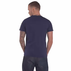 WandaVision T Shirt Red Logo Cartoon Official Marvel Comics Mens Navy Blue - S, Navy
