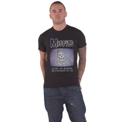 Misfits Static Age Revisited T Shirt - M, Black