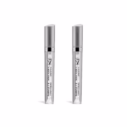 W7 Lip Gloss Wand - Soft Clear Liquid Gloss - Non-Sticky High-Shine Finish - 2 Pack