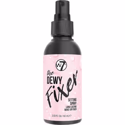 W7 The Fixer Makeup Setting Spray - Dewy Finish - Long-Lasting  Ultra-Fine Formula - Cruelty Free and Vegan - 2 Pack