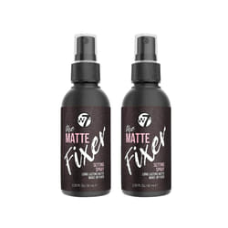 W7 The Fixer Makeup Setting Spray - Matte Finish - Long-Lasting  Ultra-Fine Formula - Cruelty Free and Vegan - 2 Pack