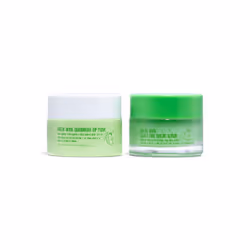 W7 Sweet Dreams Lip Scrub & Overnight Lip Mask Duo - 2Pcs Set - Apple Flavour - Exfoliate Condition Soothe & Hydrate