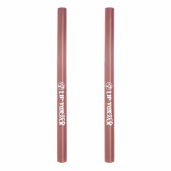 W7 Lip Twister Lip Liner - 2Pcs - Creamy & Blendable Lip Makeup For Definition & Shape (Pink)