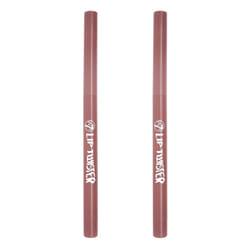 W7 Lip Twister Lip Liner - 2Pcs - Creamy & Blendable Lip Makeup For Definition & Shape (Pink)