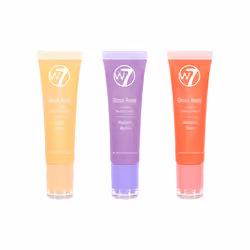 Gloss Away Lip Balm Trio - 3Pcs - Nourishing Lips Balms With Shea Butter - Blueberry, Vanilla, Strawberry