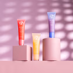 Gloss Away Lip Balm Trio - 3Pcs - Nourishing Lips Balms With Shea Butter - Blueberry, Vanilla, Strawberry