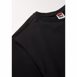 The North Face Mens TNF Short Sleeve Tee Cotton T Shirt Crew Neck Top - Black, L