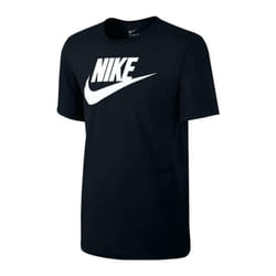 Nike Mens T Shirt Futura Icon Cotton Sports Tee - Black, S