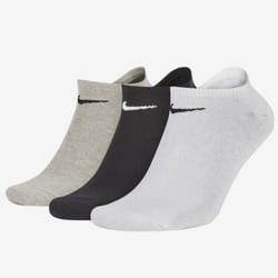 Nike Men's Invisible Trainer Socks | 3 Pairs - SX7670-901_Nike 3 Pack Socks Size M