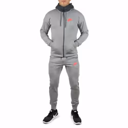Nike Air Mens NSW Grey Full Tracksuit Set - S