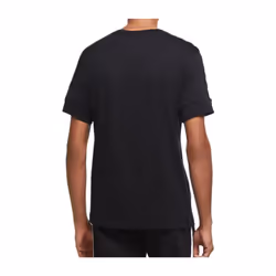 Nike Mens NSW Repeat Crew Neck T Shirt Tee Top - Black, M
