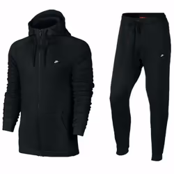 Nike Mens Modern Tracksuit Set Hoodie Joggers - 835862-835858 Nike Mens Tracksuit Black L