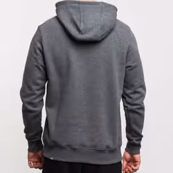 The North Face Mens Hoodie - TNF Drew Peak Embroidery Overhead Hoodie [Grey,S]