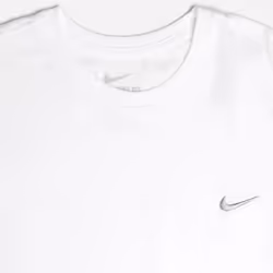 Nike Mens T Shirt Cotton Sports Gym Crew Neck Tee - White, XL
