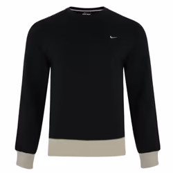 Nike Mens Sweatshirt Fleece Winter Jumper Pullover Sweat - Black, M