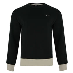 Nike Mens Sweatshirt Fleece Winter Jumper Pullover Sweat - Black, M