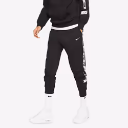 Nike Mens Repeat Tape Activewear Sports Joggers - Black, L