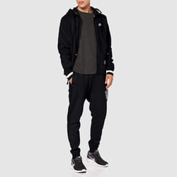Nike Air Men Tracksuit Set Full Zip Black - M